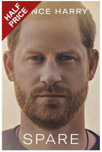 SPARE - Prince Harry's official memoir - WAS £28 NOW £14 | Waterstones