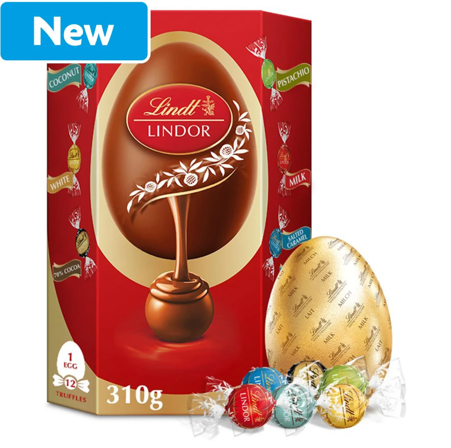 Lindt Lindor Milk Chocolate Easter egg
