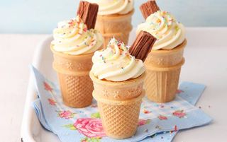 Ice cream cone cupcakes