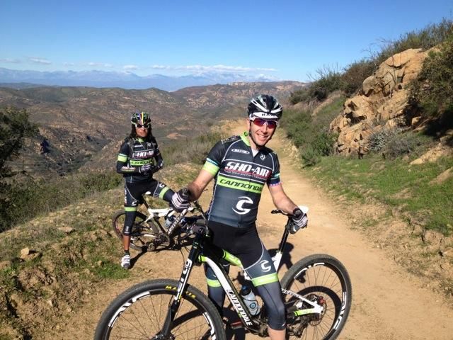 Alex Grant got in some great training rides at team camp with Jeremiah Bishop and Tinker Juarez
