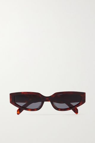 Triomphe Cat-Eye Tortoiseshell Acetate Sunglasses