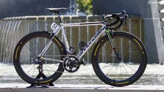 Australian Simon Clarke is new to the Cannondale Pro Cycling team. Here's his fresh Cannondale SuperSix EVO Hi-Mod