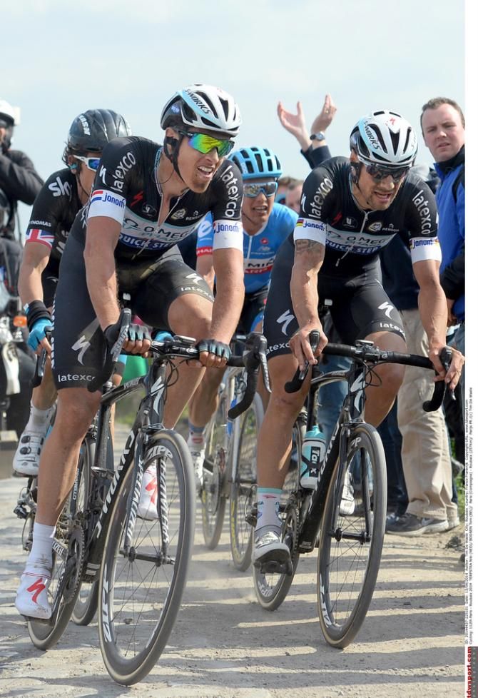 Niki Terpstra and Tom Boonen side-by-side