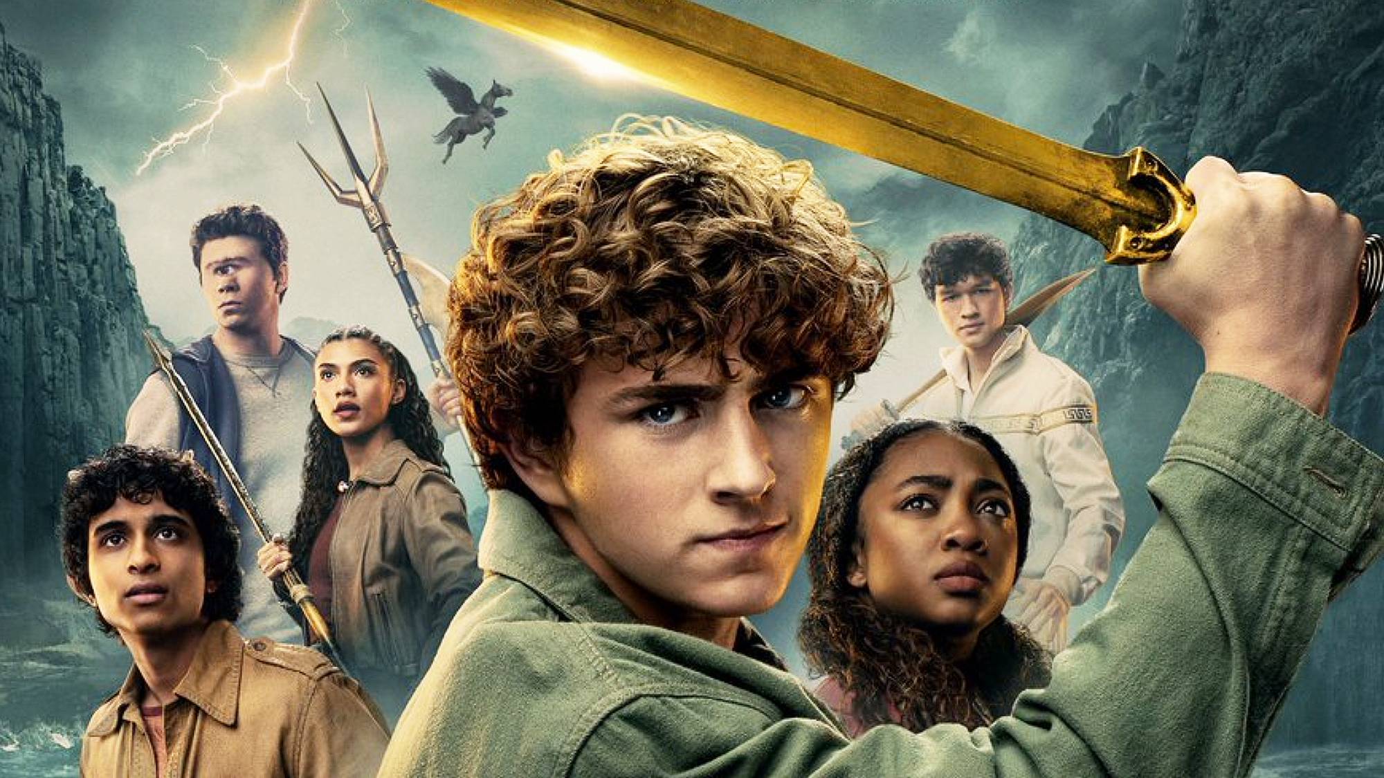 Poster for &quot;Percy Jackson&quot; season 2 on Disney Plus