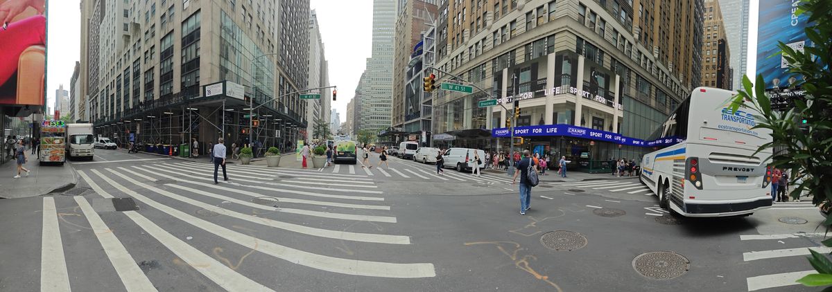 OnePlus Open panorama sample.