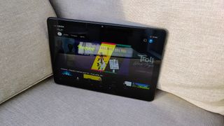 Amazon Fire HD 10 (2023) review: tablet with streaming service open