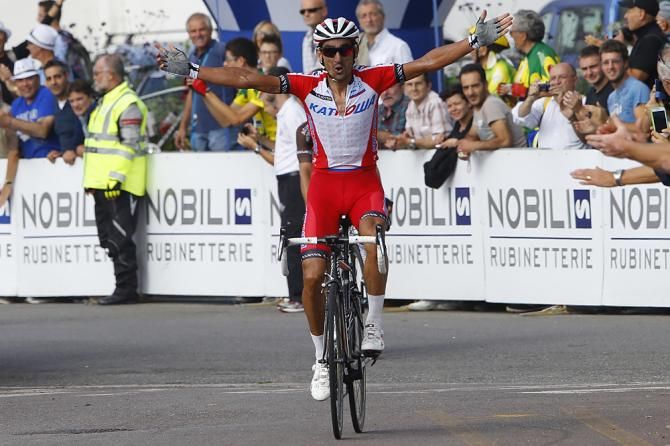 Giampaolo Caruso (Katusha) wins Milano-Torino