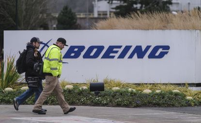 A Boeing factory