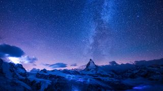 Milky way, Switzerland