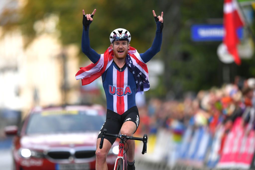 Quinn Simmons dominated the Road World Championships U23 road race in Yorkshire