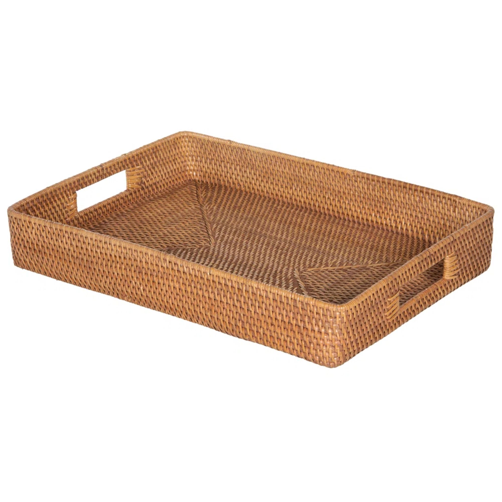 Rattan tray