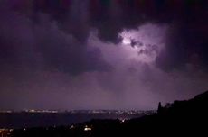 Lightning over Lake Garda July 2023