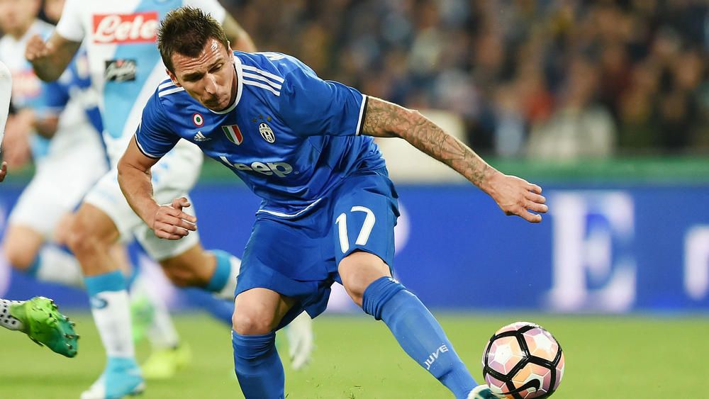 Mandzukic out of NapoliJuventus Coppa Italia clash