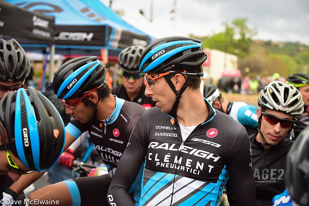 Kerry Werner and the Raleigh Clement Team get ready to roll