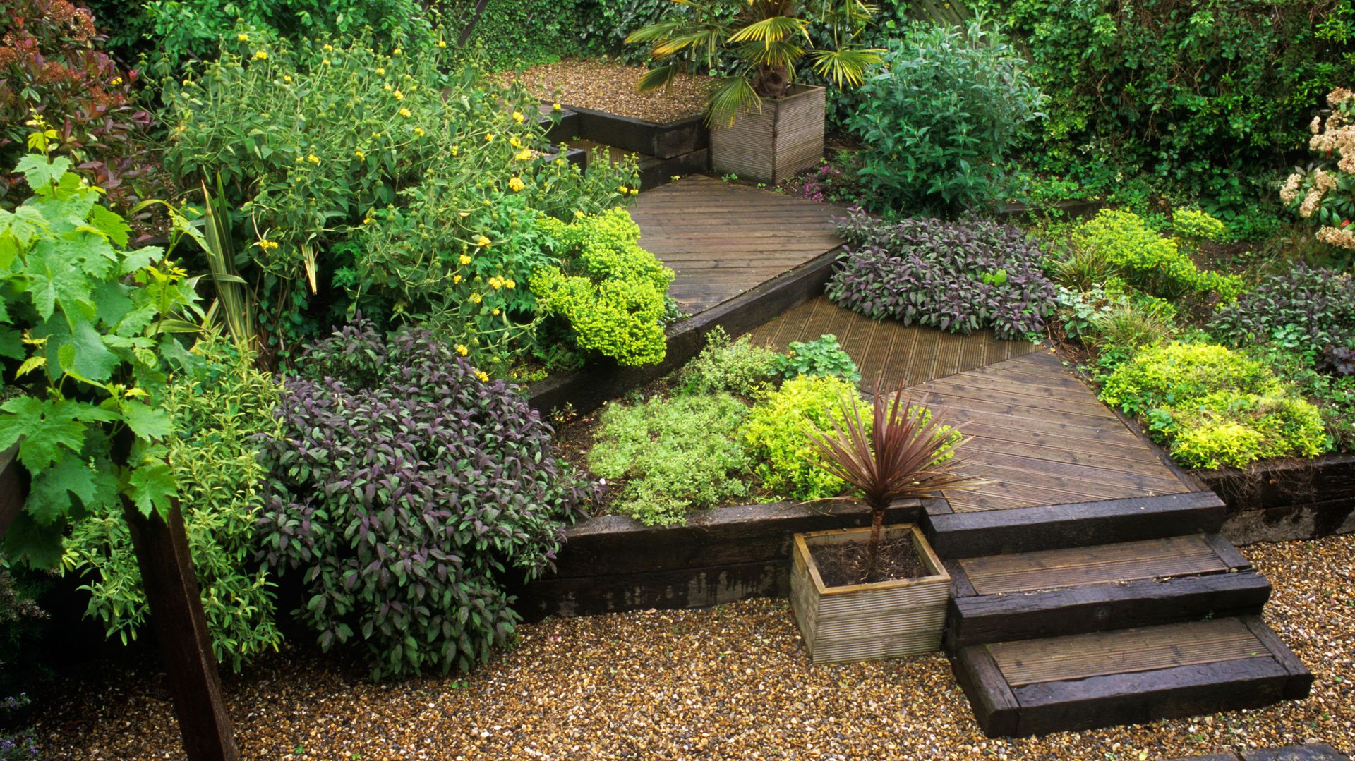 Landscaping with railroad ties 10 clever ways to use them Gardeningetc