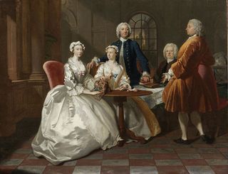 A Portait of the Vigor Family (1774) by Joseph Highmore