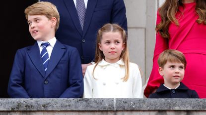Prince George, Princess Charlotte, Prince Louis at the Coronation Big Help Out