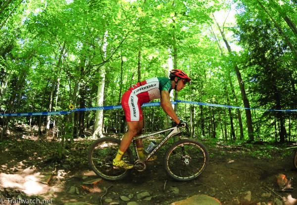 Marco Fontana (Cannondale) putting in a strong ride