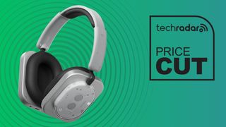 The Nothing Headphone 1 on a green background