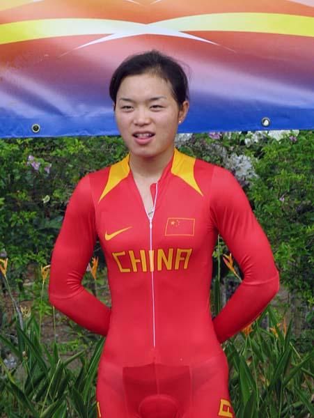 Elite women's winner Ren Chengyuan (People's Republic of China)