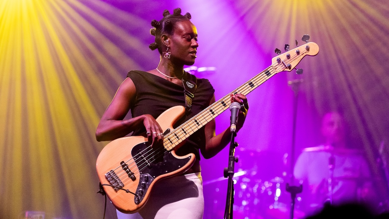 Marla Kether performs onstage during a concert at Electric Brixton on April 22, 2026 in London, England.