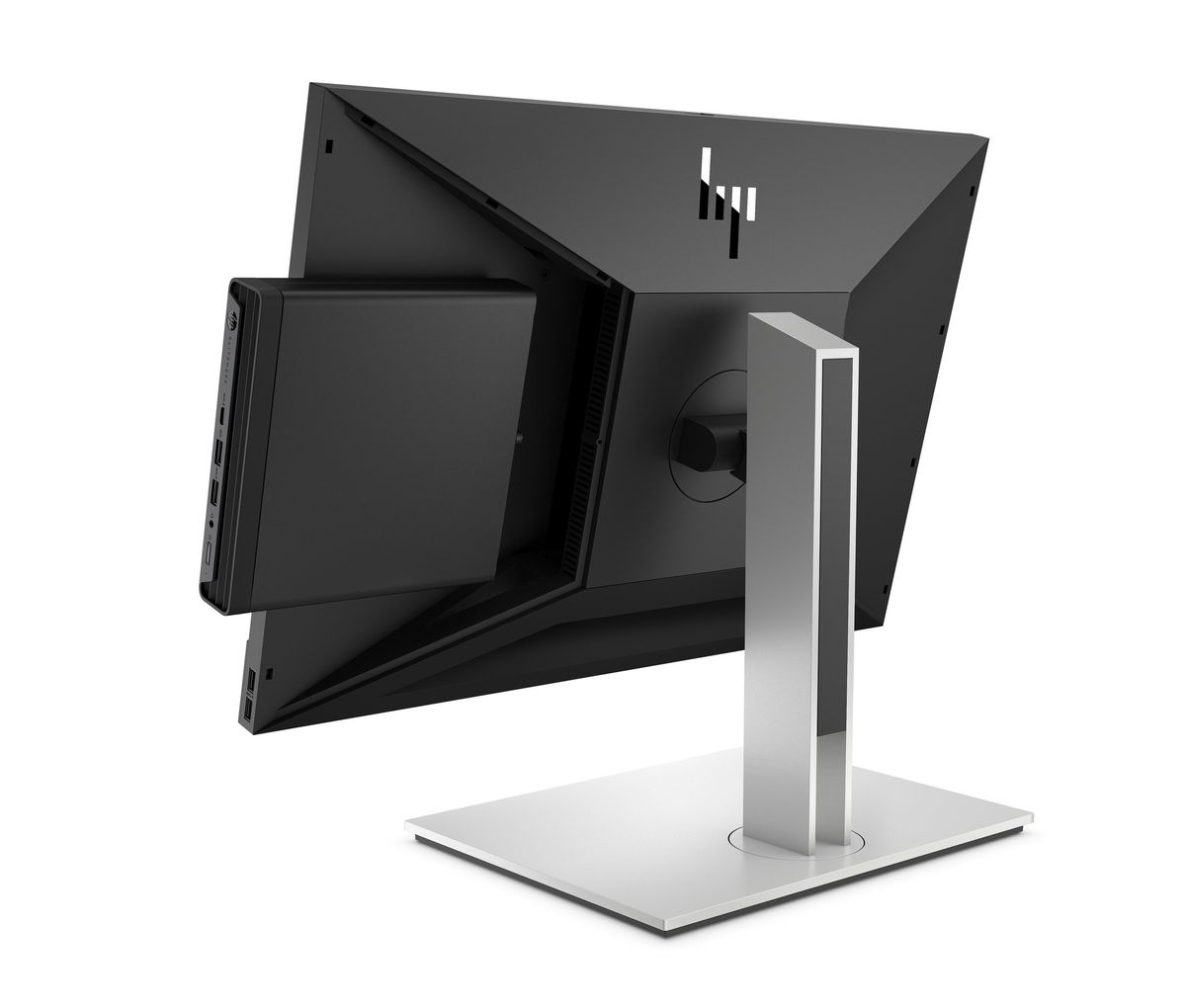 Hp Elitedesk 800 G8 Desktop Mini Pc On Hp Mini In One Rear Left