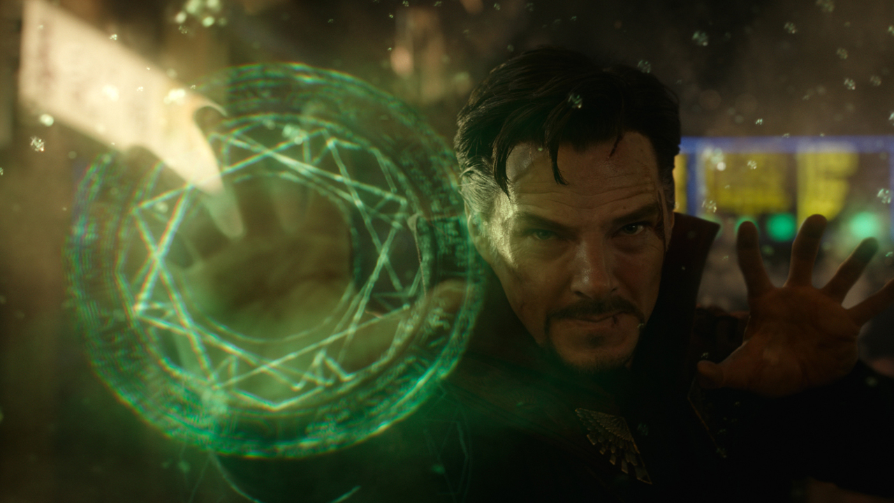 Doctor Strange uses the Time Stone in the final battle of the 2016 Marvel movie