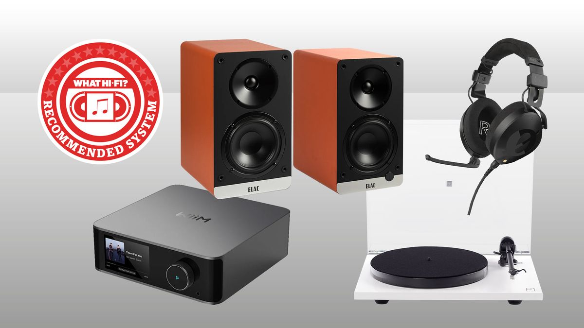 We've built an affordable, all-purpose hi-fi system for vinyl, streaming and even headphone fans