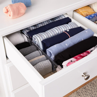 Clear Expandable Drawer Dividers Set | Was $19.99, now $15.99
