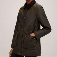 Barbour Hadley Waxed Cotton Jacket, £229, John Lewis