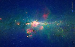 Star gather in Milky Way