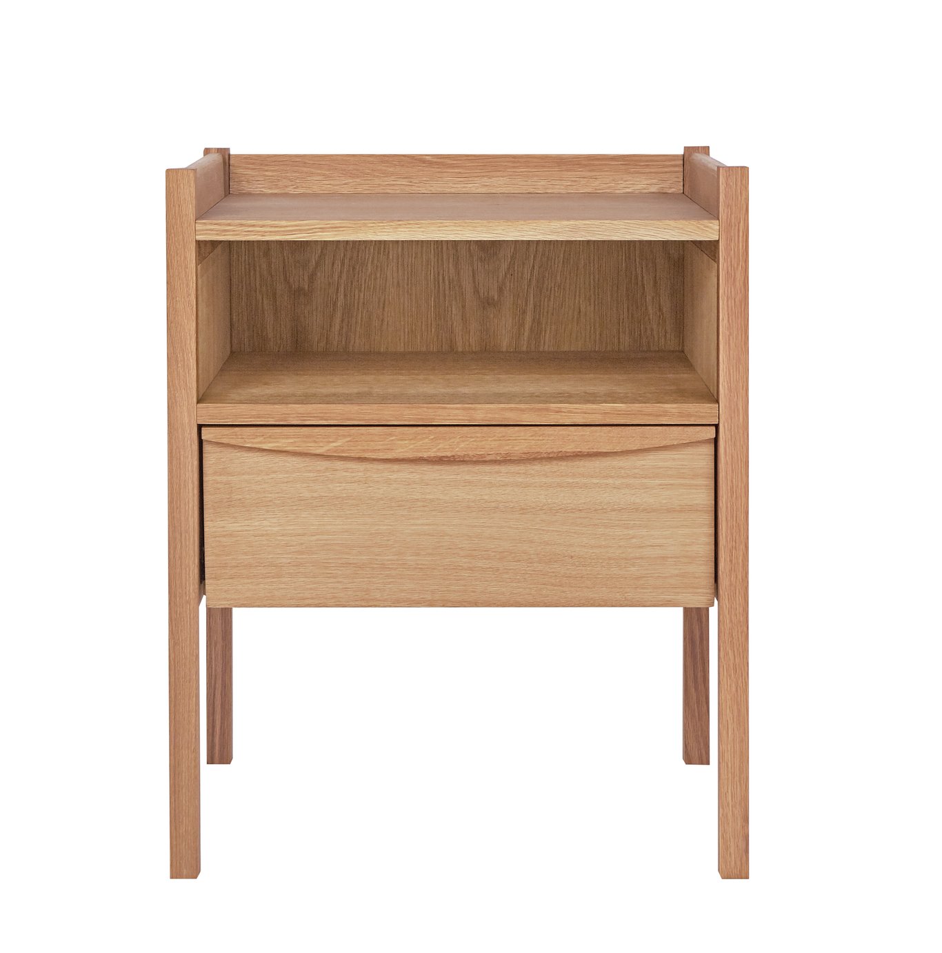 Habitat Derwent Oak Bedside Table