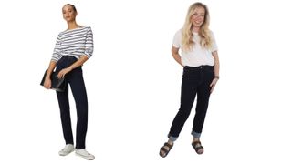 Fashion Editor Antonia Kraskowski tries on M&S Magic Shaping jeans