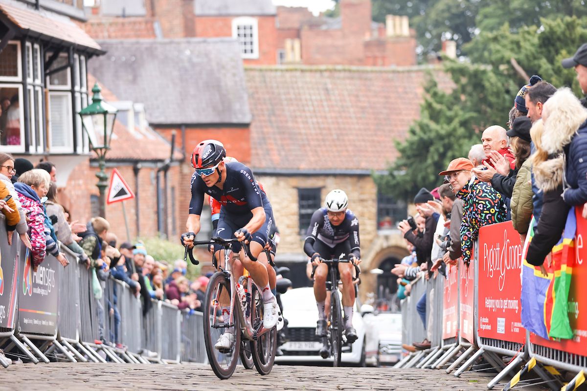 Picture by Simon Wilkinson/SWpix.com - 17/10/2021 - Cycling - Men's National Road Championships - Rapha Lincoln GP - Lincoln, England - INEOS Grenadiers's Ben Swift.