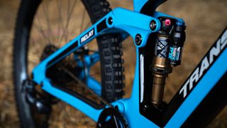 Close up view of the Transition Relay e-MTB