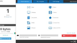 Zoolz cloud storage's business dashboard