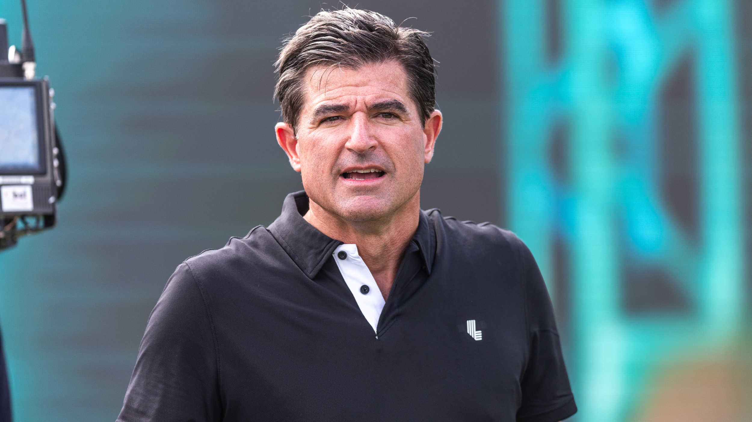 Scott O'Neil at a LIV Golf event  