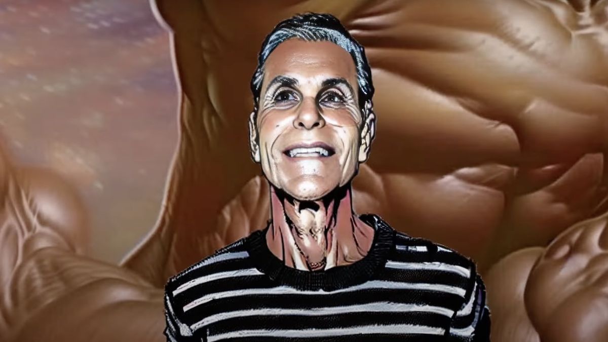 Perry Farrell cameo in So Trendy video