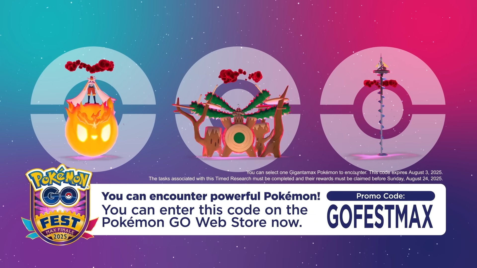 Pokemon Presents pokemon go fest code