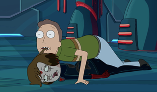 rick and morty jerry puppeting dead tammy