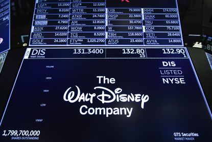 The Walt Disney Company logo on the NYSE