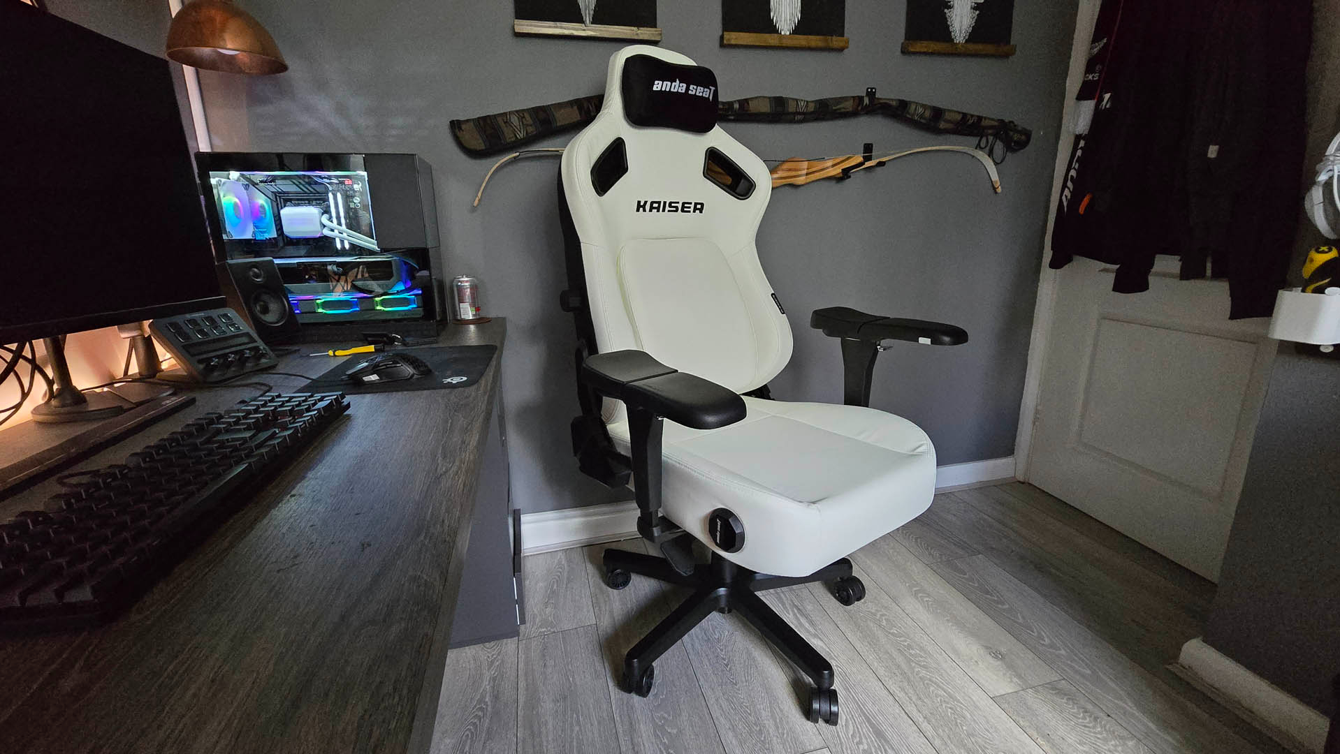 AndaSeat Kaiser 4 Review Legendary Lumbar And Awkward Armrests TechRadar