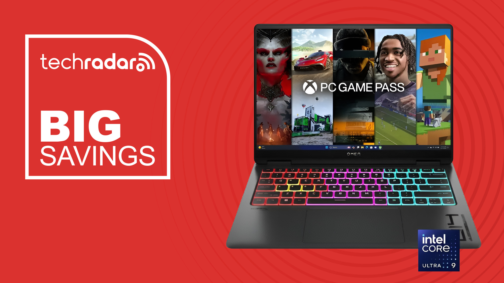 Deal for HP Omen Transcend 14 gaming laptop