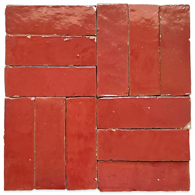 Villa Lagoon Tile Moroccan Bejmat 5-1/2&quot; X 1-3/4&quot; Wall &amp;amp; Floor Tile &amp;amp; Reviews | Wayfair