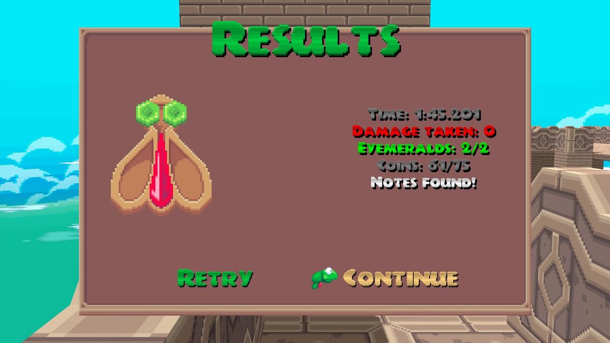 Frogun screen