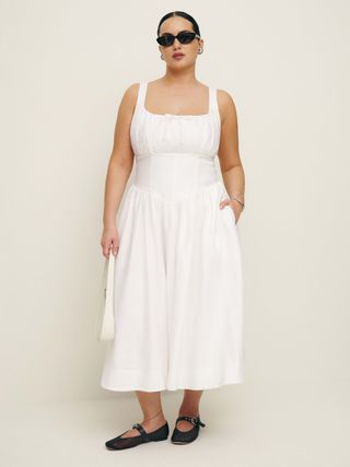 Balia Linen Dress Es