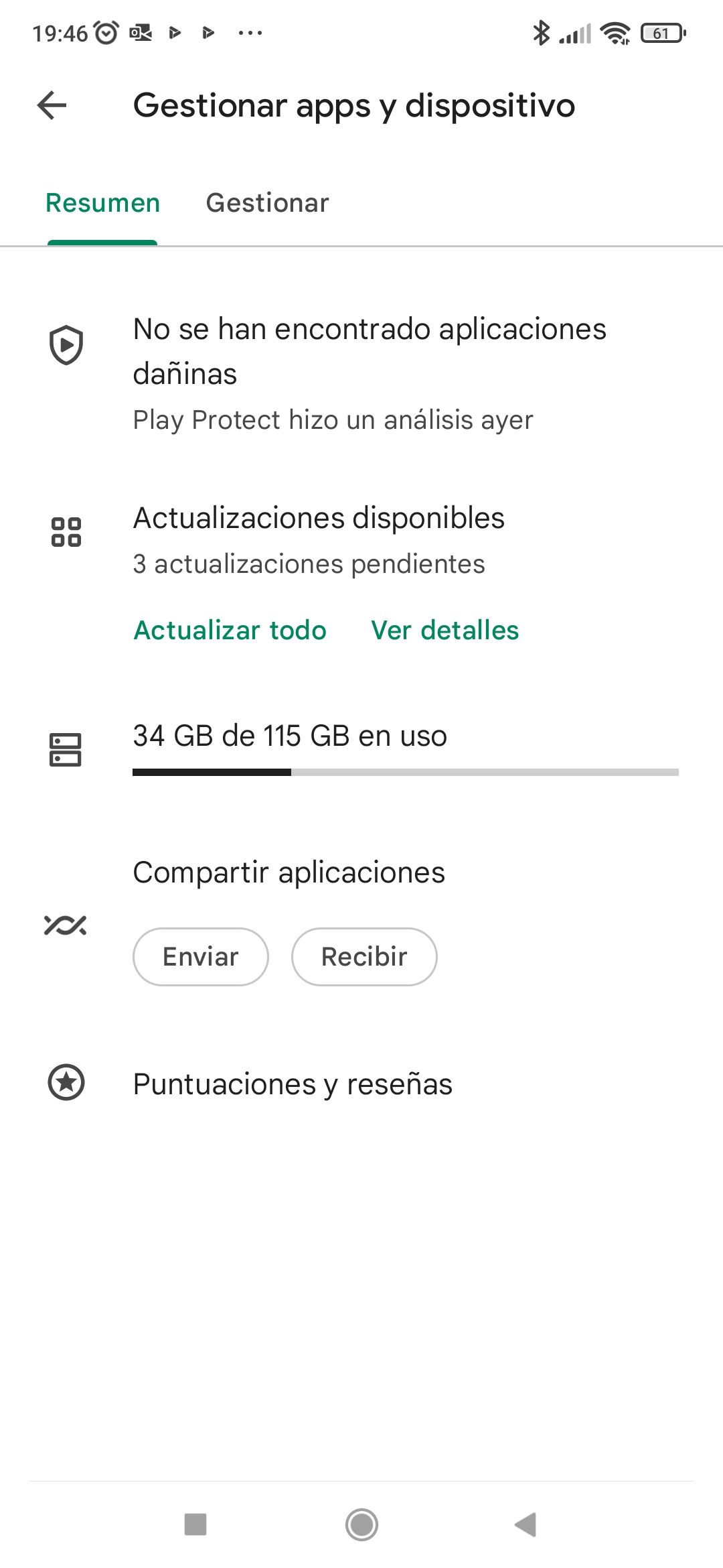 Actualizar apps
