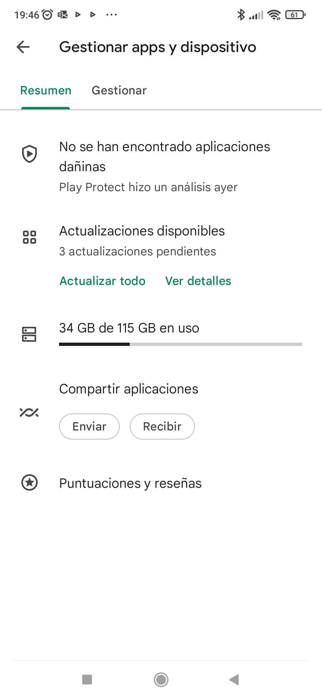 Actualizar apps