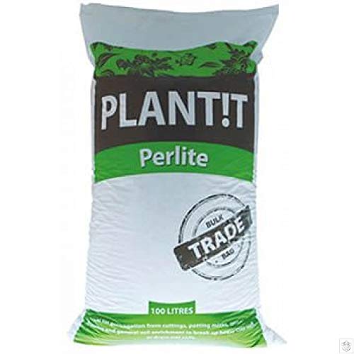 100,50,25,10 & 5 Litre Perlite Grade Hydroponics Grow Medium Pot Soil Plant!t (10 Litre)