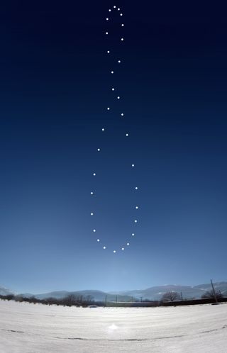 Analemma from Italy by Petricca